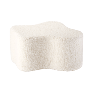 Wigiwama - Cream White Cloud Pouffe