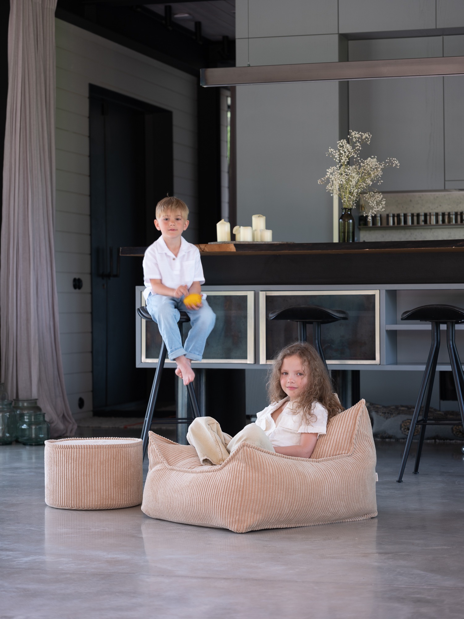 Wigiwama - Brown Sugar Pouffe – Bild 3