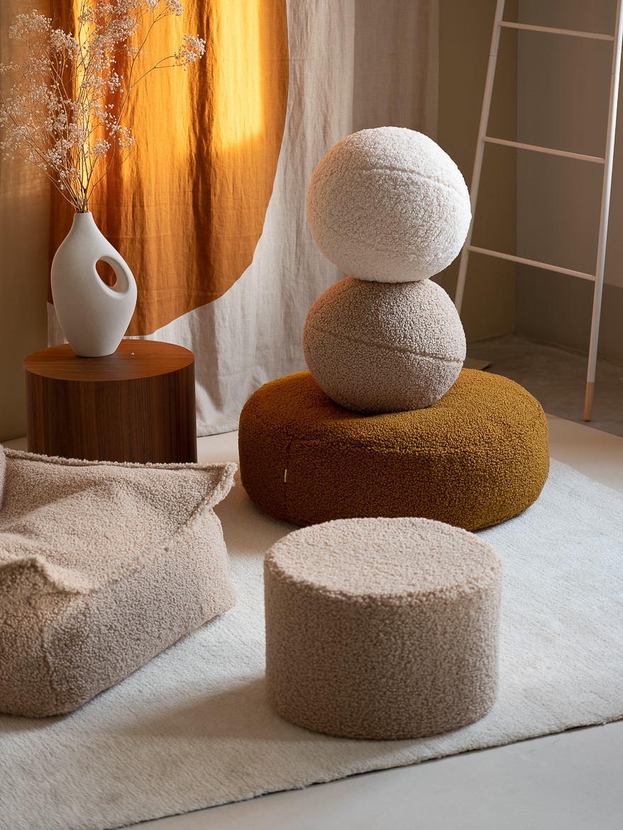 Wigiwama - Biscuit Pouffe – Bild 3