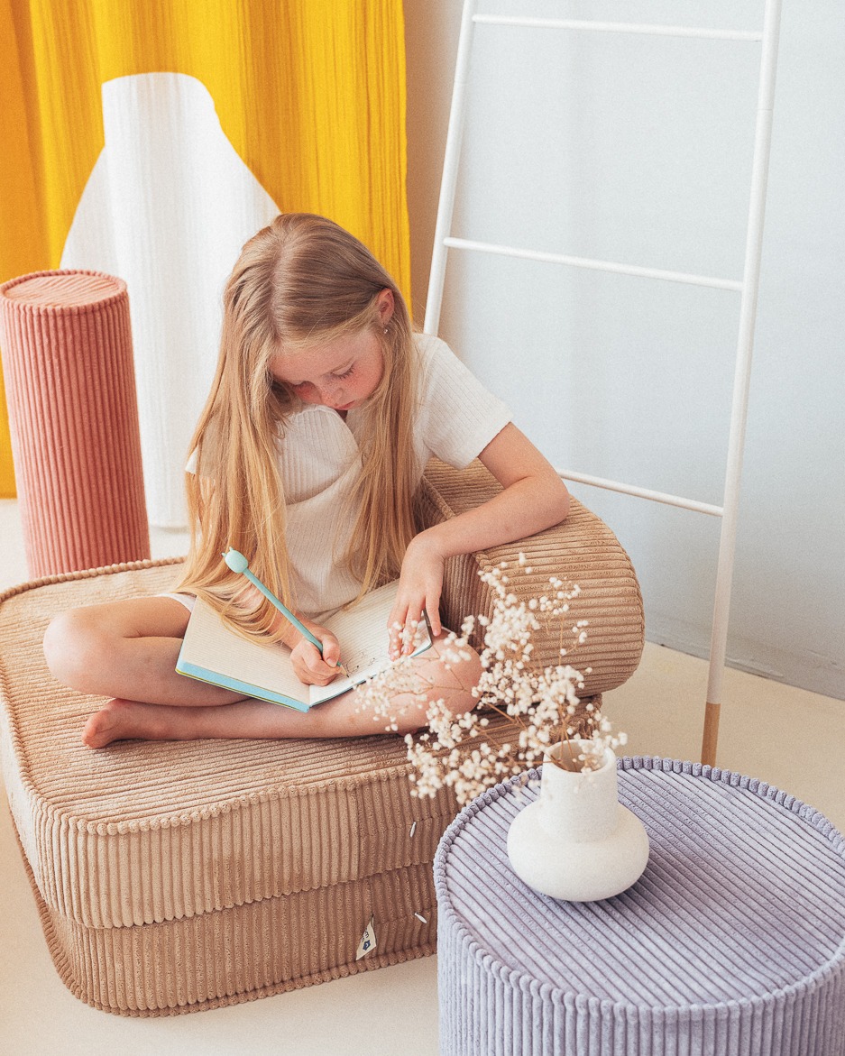 Wigiwama - Blueberry Blue Pouffe – Bild 3