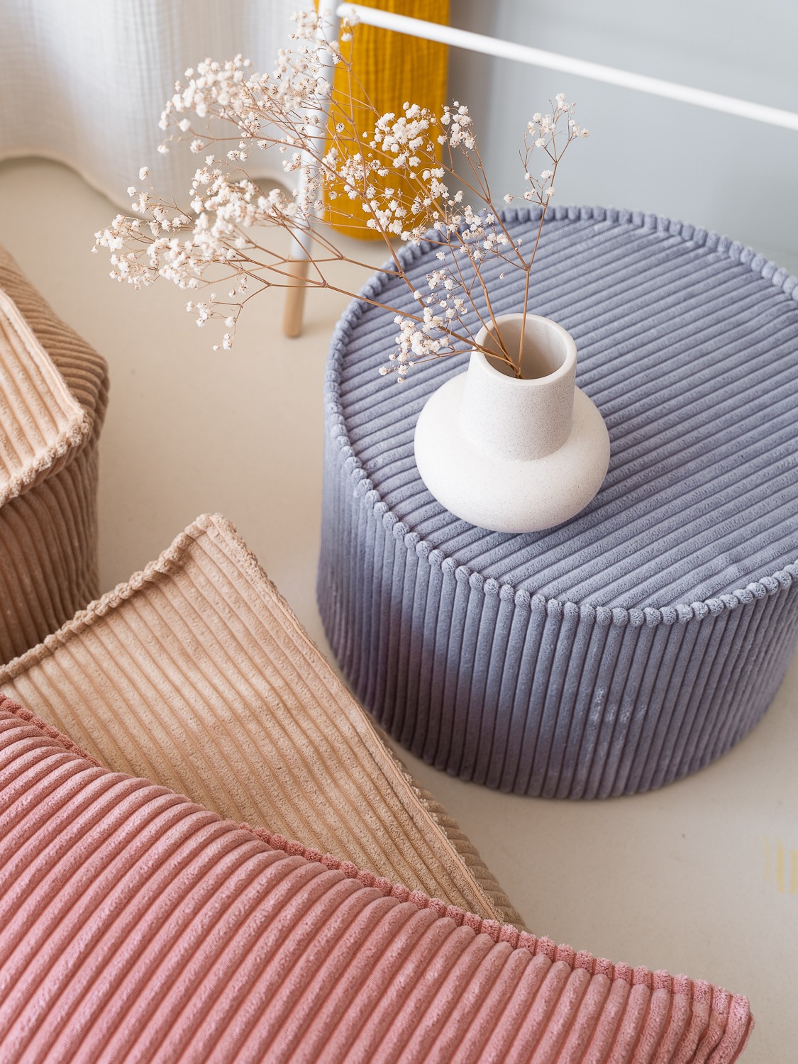 Wigiwama - Blueberry Blue Pouffe – Bild 4