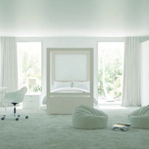 Himmelbett Kibuc mit 3 Rollschubladen