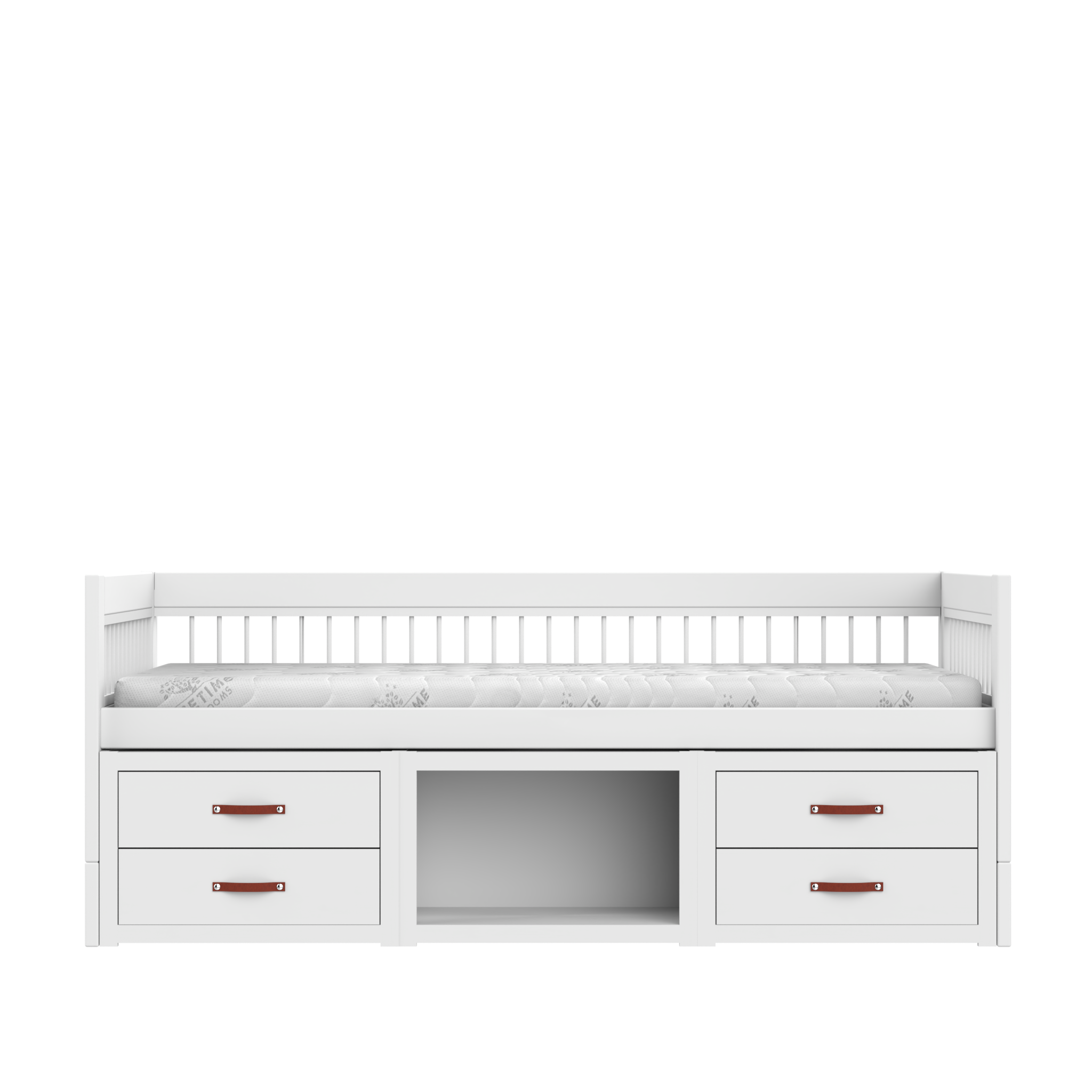Kojenbett mit Regalen und Schubladen - Breeze – Bild 4