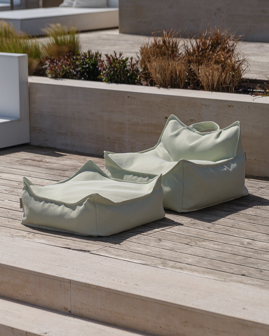 Wigiwama - Herba Outdoor Square Ottoman – Bild 5