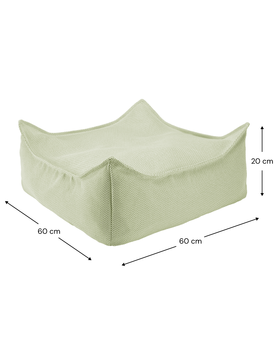 Wigiwama - Herba Outdoor Square Ottoman – Bild 6
