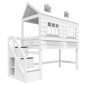 Halbhohes Hausbett - Lake House