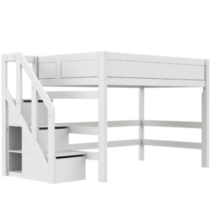 LIFETIME Mittelhochbett 120 mit Treppe