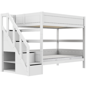 LIFETIME Etagenbett 120 mit Treppe