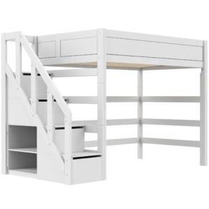 LIFETIME Hochbett 120 mit Treppe
