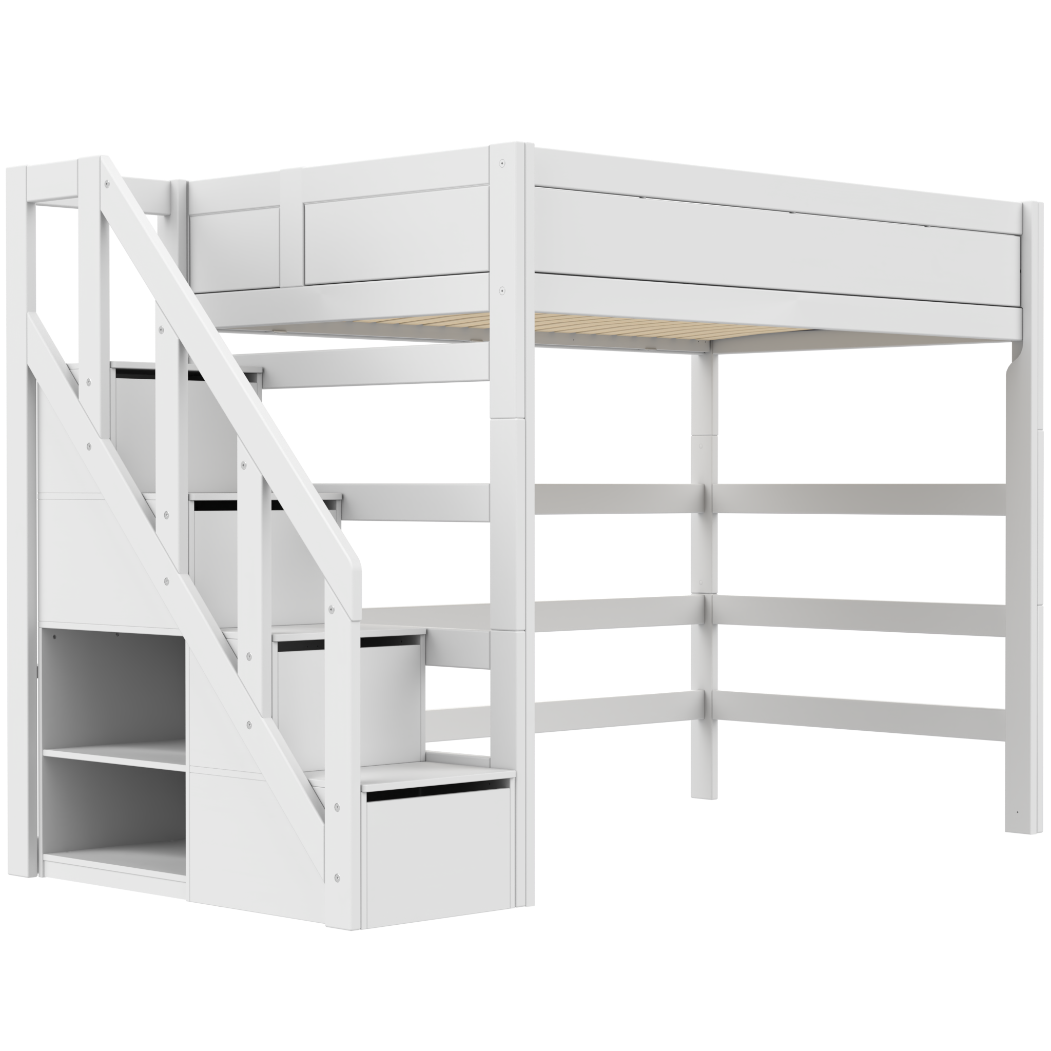 LIFETIME Hochbett 120 mit Treppe