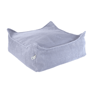 Wigiwama - Blueberry Blue Square Ottoman