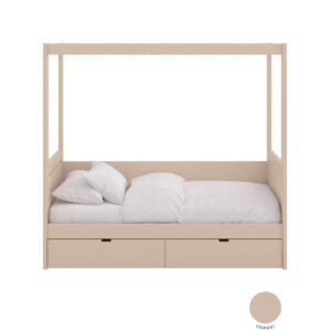 Himmelbett Canopy mit Rollschubladen