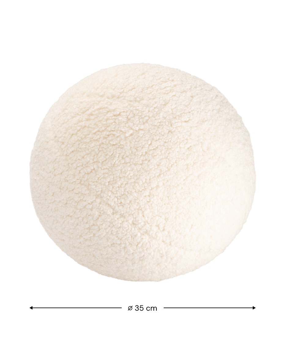 Wigiwama - Cream White Ball Cushion – Bild 8