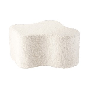 Wigiwama - Cream White Cloud Pouffe