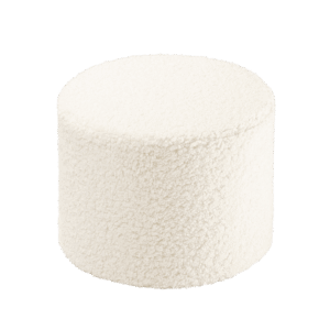 Wigiwama - Cream White Pouffe