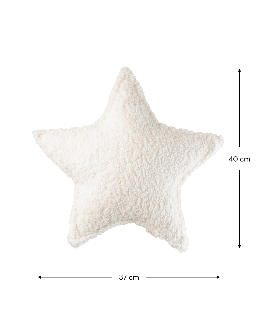 Wigiwama - Cream White Star Cushion – Bild 8