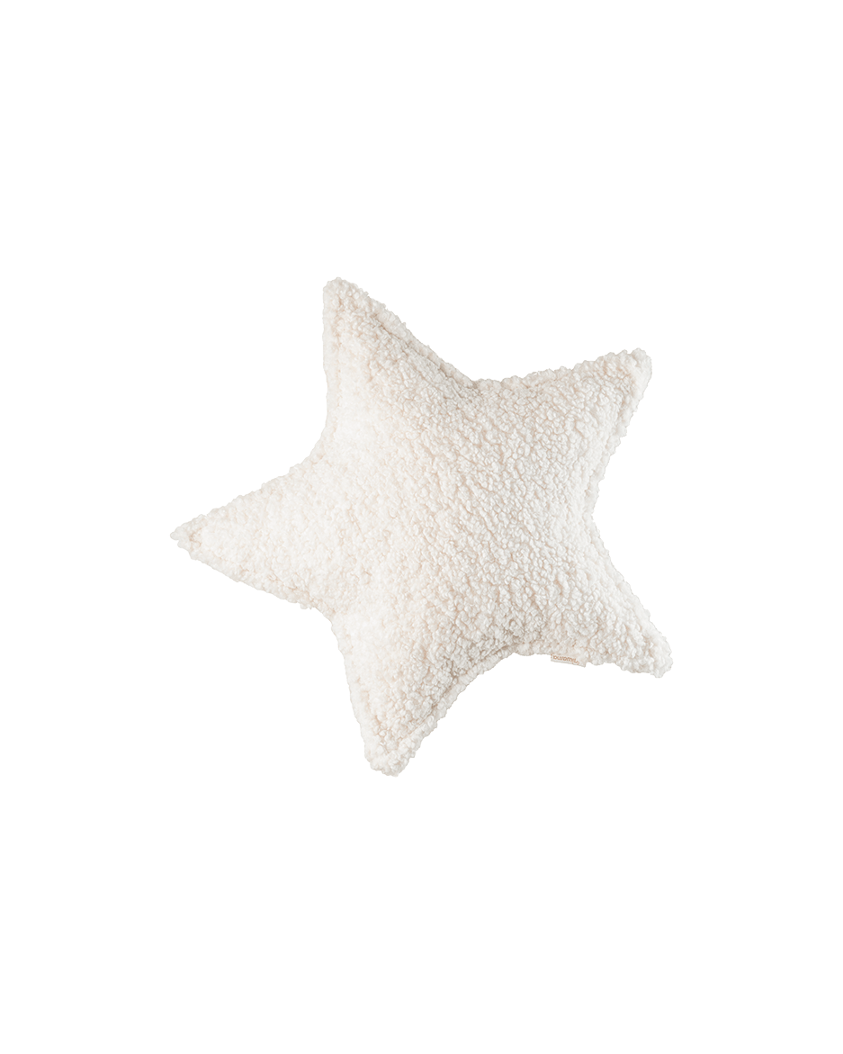 Wigiwama - Cream White Star Cushion