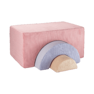 Wigiwama - Pink Mousse Rainbow Playset