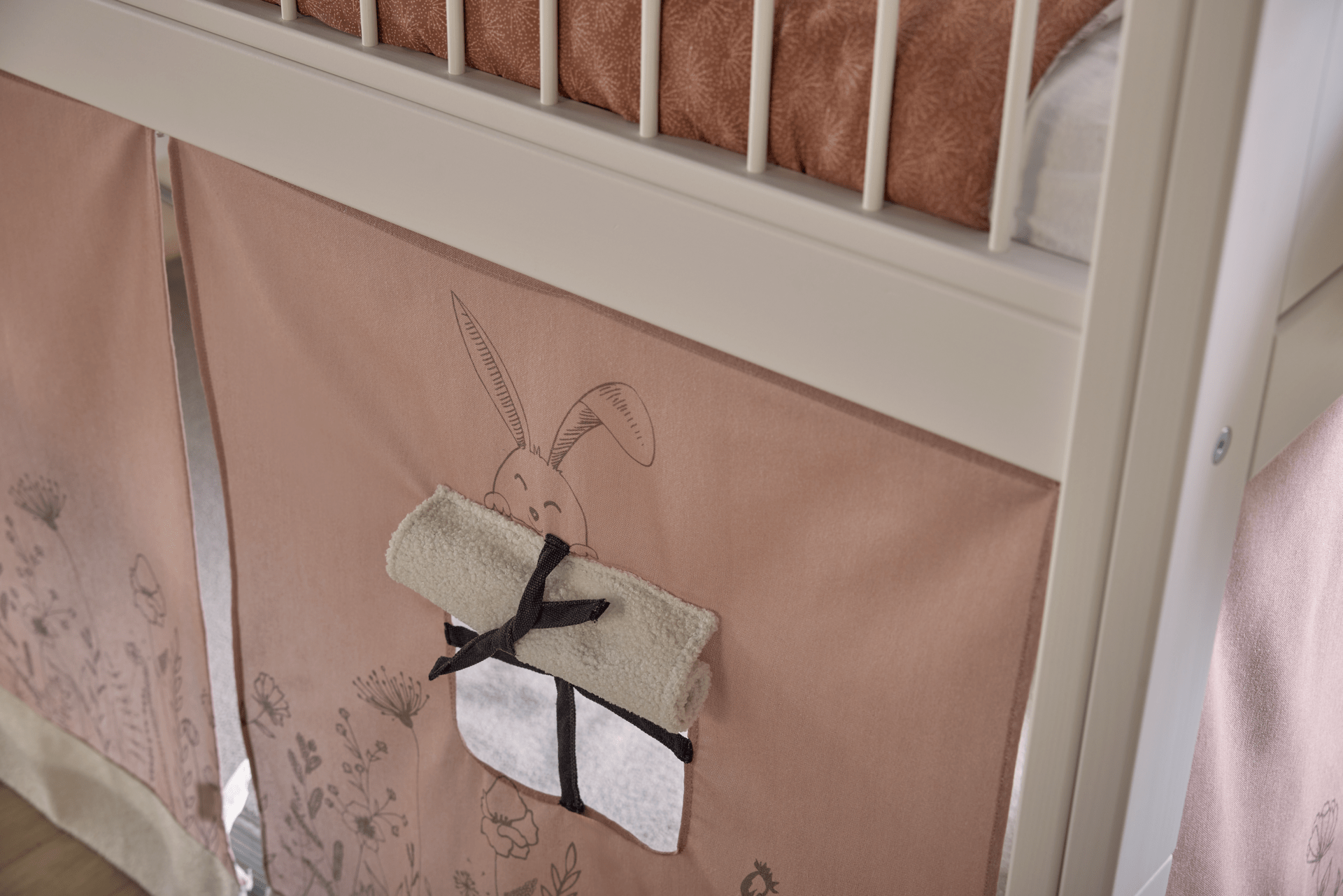 Spielvorhang für halbhohes Bett - Happy Rabbit – Bild 3