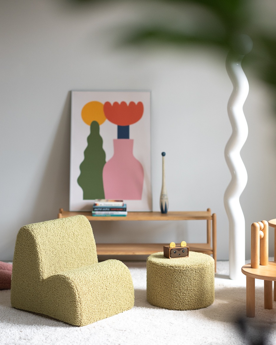Wigiwama - Matcha Pouffe – Bild 4