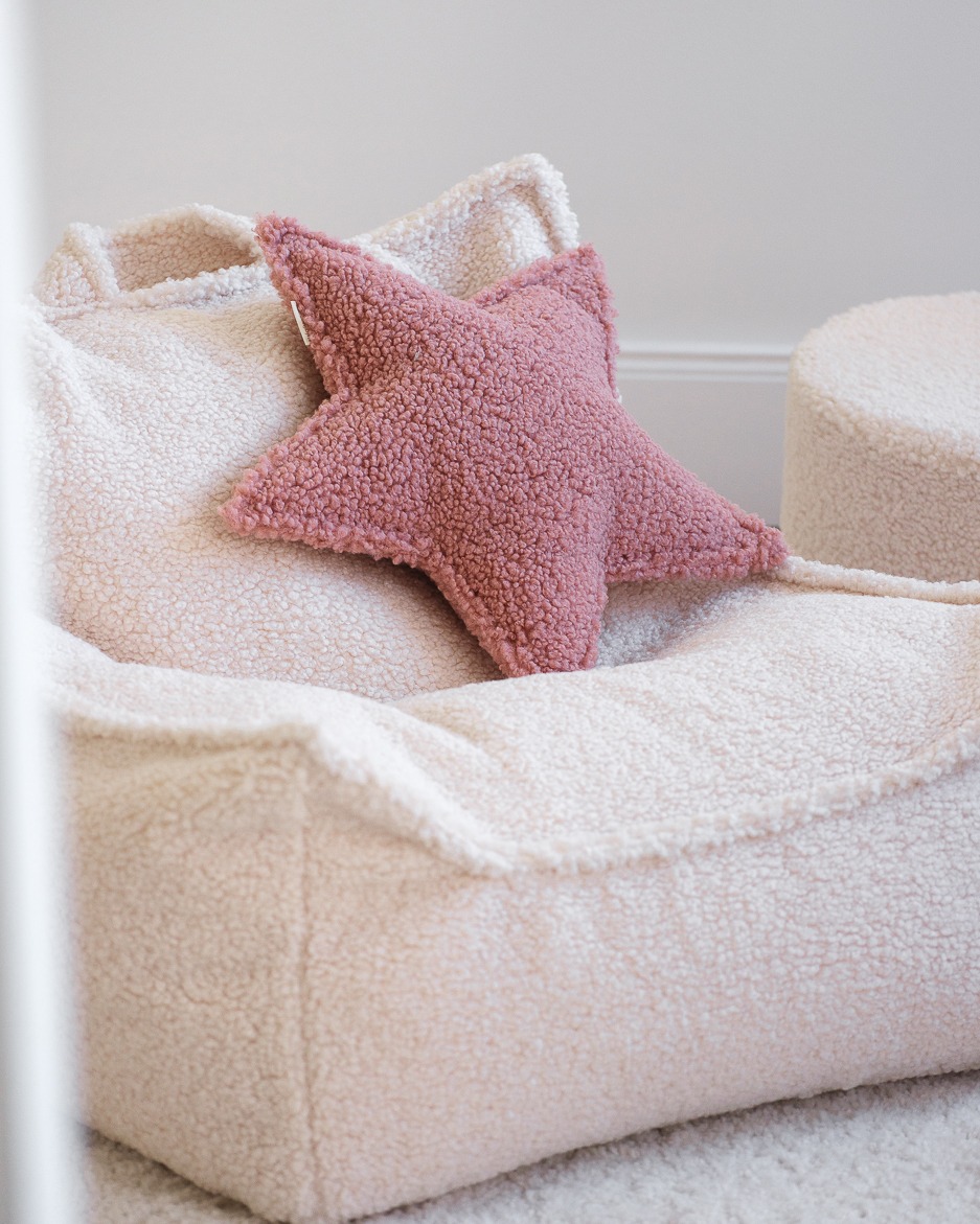 Wigiwama - Guava Pink Star Cushion – Bild 6