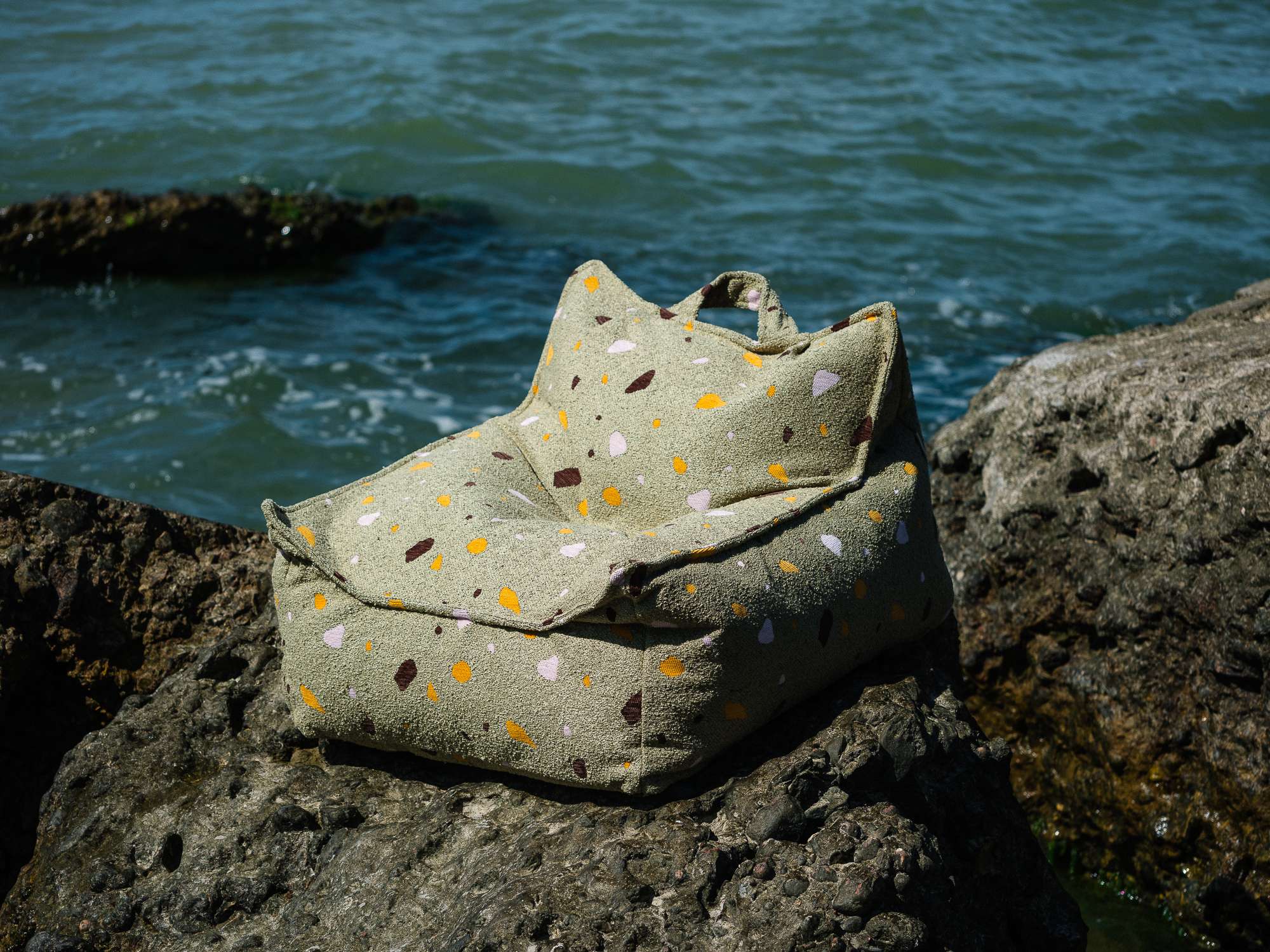 Wigiwama - Terrazzo Moss Beanbag Chair – Bild 2