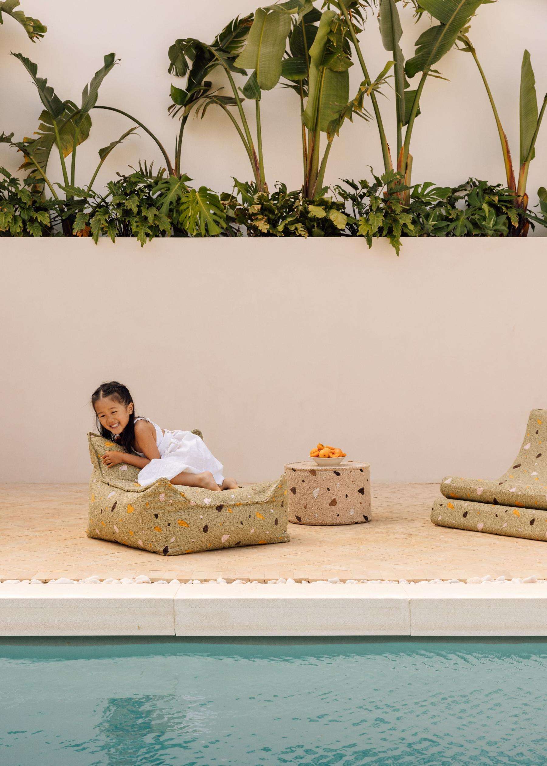 Wigiwama - Terrazzo Moss Beanbag Chair – Bild 5